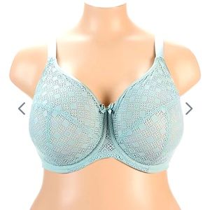 Glamorise Lace Comfort Wonderwire Bra 48DD. New without tag